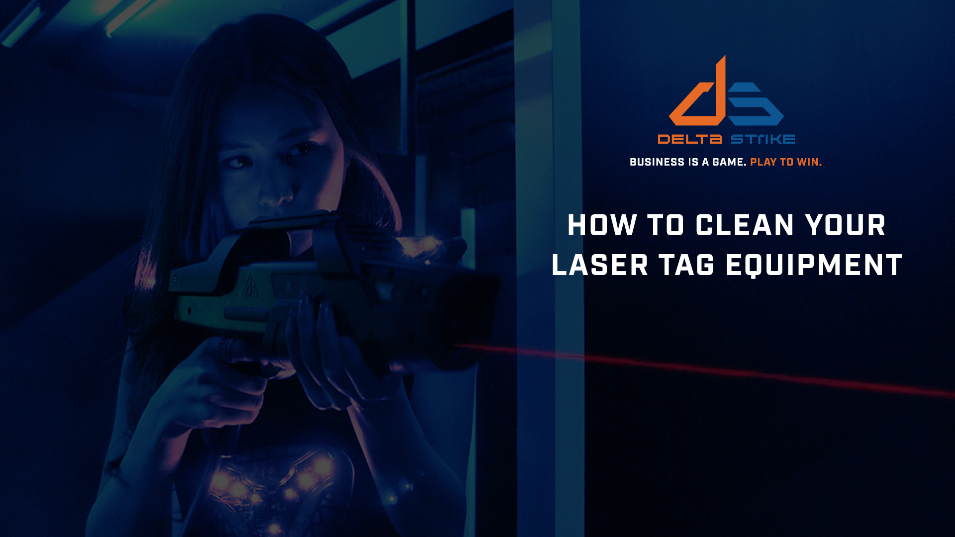 How to clean Laser Tag Equipment